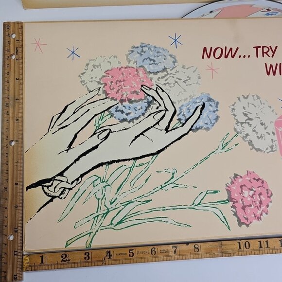 Vintage Advertising Signs 1950s - Zee Tissue Crown Zellerbach Canada Limited - Picture 3 of 13